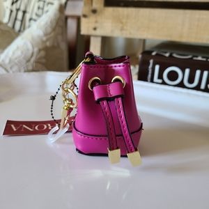 NWT Mini Bucket Bag Bag Charm or Keychain